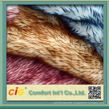 New Design High Quality Colorful Faux Fur Upholstery Fabric